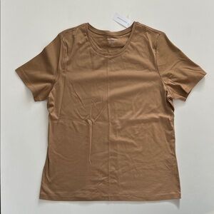 Banana Republic Tan Short Sleeve T-Shirt